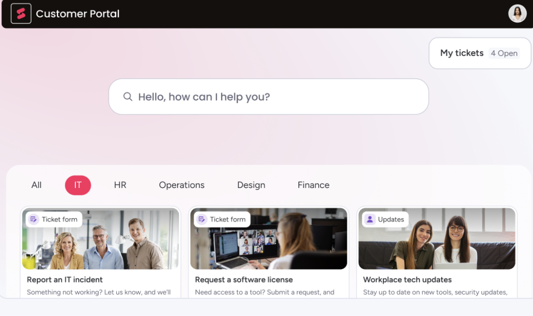 customer portal